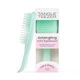 Tangle Teezer Mini Ultimate Detangler (mint, fine & fragile) – Kompakte Entwirrbürste...