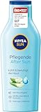 NIVEA SUN Pflegende After Sun Lotion (400 ml), Körperlotion mit...