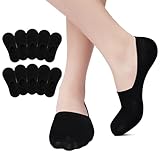 EKSHER Sneaker Socken Herren 39-42 Füßlinge Damen 10 Paar Unsichtbare No Show...