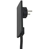 Schulte Elektrotechnik GmbH 1510 0000 0100 EVOline Plug Schutzkontakt-Stecker extraflach,...