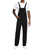 WORK IDEA Arbeits-Latzhose für Männer Multi Pocket Technology Herren Arbeitslatzhose