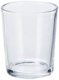 Rayher Teelichtglas, ø oben 5,6 cm, ø unten 4,9 cm, Höhe 6,5 cm, PVC-Box 2...