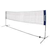 MUWO Swip Badminton Netz 4,1 m x 1,5 m – Robustes, reißfestes Nylon für In-...