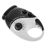 TEHAUX Wasserdichtes Mini Badezimmer Radio mit Tragegriff Retro Design Hervorragender...
