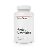GymBeam Acetyl L-Carnitin (Kapseln) - 500 mg pro Tagesdosis, veganer Fatburner,...