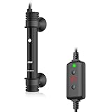 NICREW Aquarium Heizer 100 W, Temperatur einstellbare Aquarium Heizung mit Controller für...