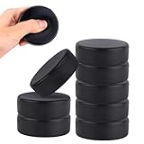 PEUTIER 8St Eishockey Pucks, Durchmesser 7,5cm / Dicke 2,5cm, Leicht Schaumstoff Hockey...
