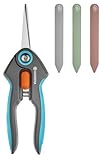 Gardena FreshCut Set: Ernteschere aus rostfreiem Edelstahl zum präzisen Schneiden von...