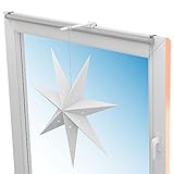 MDCASA Fensterhaken zum Einhängen I Verstellbarer Premium Fensterhaken...