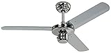 122 cm Deckenventilator Industrial 72268 mit drei Flügeln in der Ausführung Chrom