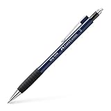 FABER-CASTELL 134599 - Druckbleistift GRIP 1345 black, Härtegrad B, Minenstärke 0.5 mm,...