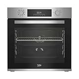 Beko BBIM12300X b300 Einbau-Backofen, 60 cm Backofen, 72 l Volumen, Dampfreinigung...