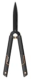 Fiskars SingleStep Heckenschere, Mit Wellenschliff, Hochwertige Stahl-Klingen,...