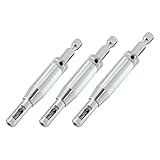 Trend Quick Release 3 Piece Drill Bit Guide Set, Schnellspanner mit 1/4 Zoll...
