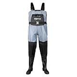 Night Cat Wathose Herren Damen Frauen Wathose mit Stiefeln wasserdichte...