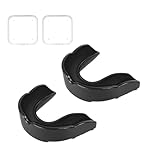 Flintronic Sport Zahnschutz, Zahnschutz Erwachsene Sport Mundschutz, 2 Stück Mundschutz...