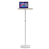 POLESTO Stehpult Höhenverstellbar Schreibtisch mit 46–120cm Laptop Ständer Mobile...