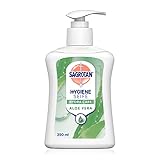 Sagrotan Handseife Aloe Vera – Hygienische Flüssigseife – 1 x 250 ml...