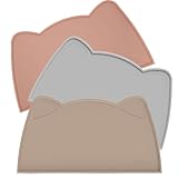 OHMO Napfunterlage für Kleine Hunde und Katze, 46x25cm, Unterlage für...