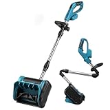 Akku Schneefräse für Makita 18V Batterie,Elektrische Schneefräse,1500W kabellos...