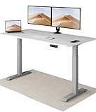 Desktronic Höhenverstellbarer Schreibtisch 160x80 cm - Stabiler Schreibtisch...