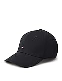 Tommy Hilfiger Herren Cap Classic BB Cap mit Logo, Schwarz (Flag Black), Onesize