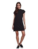 Urban Classics Damen Ladies Turtel Extended Shoulder Dress Kleid, Schwarz, XL EU