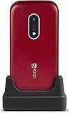 Doro 7030 - 4G Mobiltelefon im eleganten Klappdesign (3MP Kamera, 2,8 Zoll (7,11cm)...