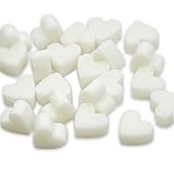 Florex Schafmilchseife mini mini Herz 50 Stück SCHNEEROSE - WEIß Seife Gastgeschenk