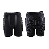 Anneome Schwarze Skihosen Für Erwachsene Und Gepolsterte Schutzshorts Für Snowboarding...