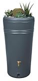 YOURSOL 2in1 Regenspeicher Azura 230 Liter, Regenwassertonne Garten, Regenbehälter,...