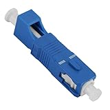 Gut Kompatibler Glasfaseradapter, Konverter mit Niedrigem Verlust, Präziser Ethernet...