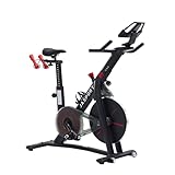 JASPORT S3 Heimtrainer Ergometer für Zuhause – Leises Fitnessbike mit Magnetbremse &...