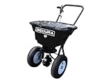 SECURA Streuwagen 29 L - Premium Streuwagen für Dünger, Saatgut & Salz - Einstellbare...