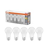 Osram Lamps LED Base Classic A Lampe, Sockel: E27, 2700 K, 8, 50 W, Ersatz für...