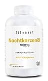 Nachtkerzenöl, 200 Softgel-Kapseln, Hochdosiert mit 2000 mg je Tagesdosis |...