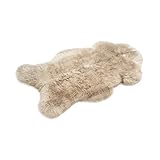 Cakla 100% Schaffell/Lammfell, weich und flauschig, ideal für Wohnzimmer,...