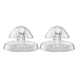 Schneckenfalle für Aquarien, Kunststoff, transparent, 6 cm, 2 Stück