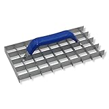 DEWEPRO Gitter-Rabot (Gitterrabot) - Putzhobel - Putzglätter - Gitterweite: 30x30mm -...