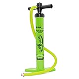 SUPwave SUP -4 Doppelhub Handpumpe mit Manometer - SUP Pumpe Bravo bis 29 PSI /...