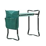 Randaco Gartenhocker Garten Kniebank mit Eva Schaummatte, Tragbare Klappbar Gartenbank mit...
