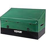VEVOR 660L Auflagenbox Außenbereich 155x63x75cm Gartenbox aus PE-Plane auf...