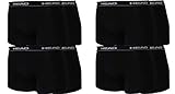 HEAD Men Boxershort 841001001 Basic Boxer 8er Pack, Black, XL