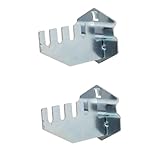 OUNONA 2st Garagenhaken Kleiderhaken Ziegel Aufhänger Gestell Groß Wagen Karabiner Spule...