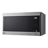 LG MS2595CIS Mikrowelle mit Smart Inverter Technologie, 25 Liter Kapazität, 1000 W,...