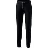 Erima Damen Trainingshose Sweatpant Schwarz 38 lang