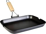 WECOOK! Ecostone Grillpfann Induktion Gewellt, 34 x 24 cm, Antihaftbeschichtung ILAG...