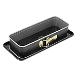 Dr. Oetker Rechteckige Springform mit Servierboden 30 x 12 cm Back-Idee –...