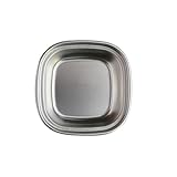 Quadratischer Grillteller aus Edelstahl, Gewürzschale, Küche, Gewürztablett, Esszimmer,...