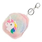 Homoyoyo Einhorn Geldbörse Damen für Frauen Schlüsselanhänger Geldbörse Frauen...